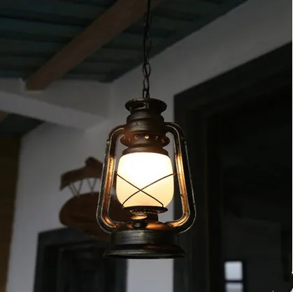 american west cowboy classic iron pendant lights mediterranean sea