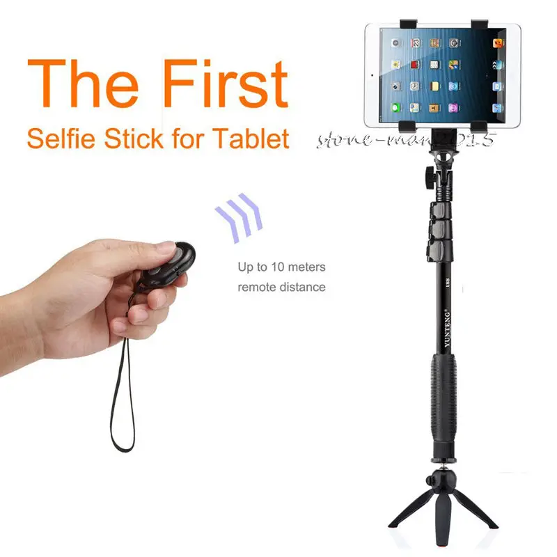

Camera Bluetooth Monopod Tablet Photo Stick+YUNTENG Tripod+Universal Phone Holder For iPhone For Xiaomi For Huawei Smartphone