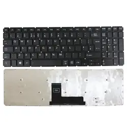 Jintai Подлинная Новый Великобритании ноутбук клавиатура для Toshiba Satellite L50-B-2FH L50-B-24