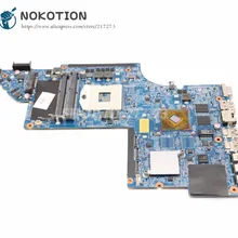 NOKOTION 659094-001 основная плата для hp Pavilion DV7 DV7-6000 материнская плата для ноутбука HM65 DDR3 HD6490 видеокарта