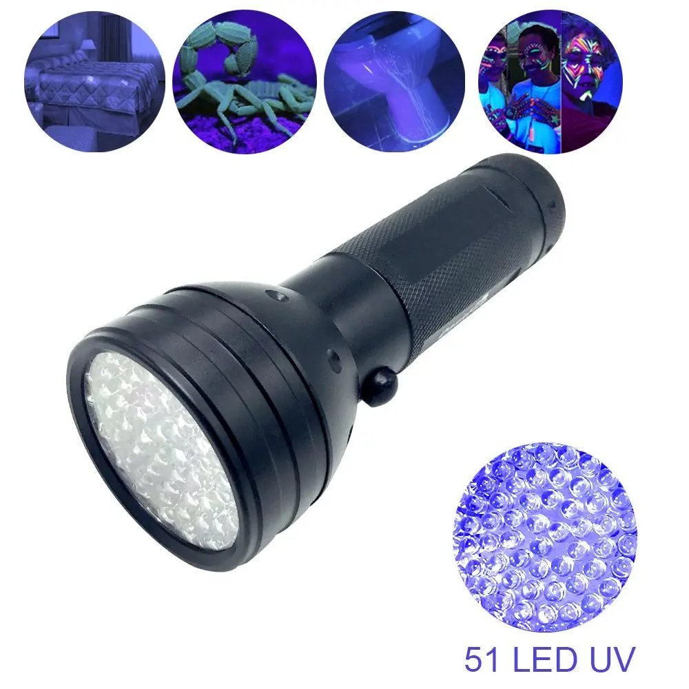 Buy UV Flashlight 51 LED Pet Urine Detection