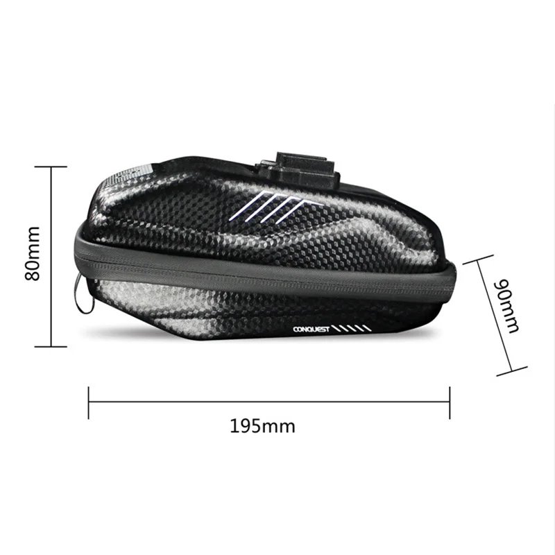 Perfect WILD MAN New Anti-Press Cycling Saddle Bag Waterproof Bicycle Seat Bag Rainproof Tools Bag Pouch Bike Equipment 3