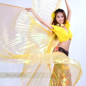 

Women Professional Belly Dance Costume Isis Wings 9 Colours