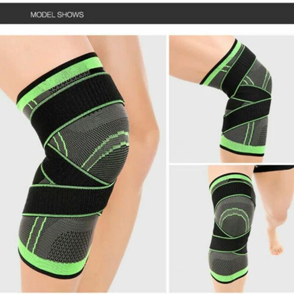 

High Quality 1 Pcs Knee Brace Pressurized Compression Pad Support Elastic for Running Cycling NCM99