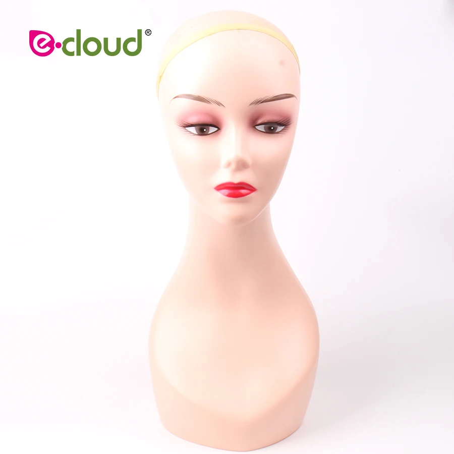 

Professional Standing Stable Female Plastic Mannequin Manikin Head Model For Wigs Making Training Head Hats Display Cosmetology