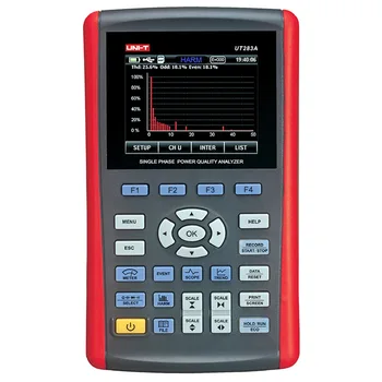 

UNI-T UT283A Single Phase Power Quality Analyzer Energy Meter True RMS USB Interface Comprehensive Analysis Capture Record