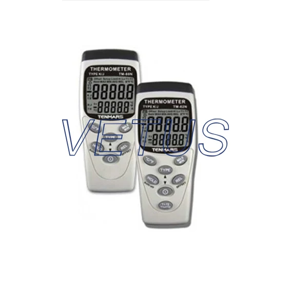 

TM-80N K/J Type industrial thermometer with Dual LCD 5-digit display