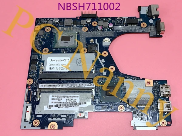 

P/N NB.SH711.002 NBSH711002 Q1VZC LA-8943P For Acer Chromebook Q1VZC C710 Intel Celeron 1007U Motherboard