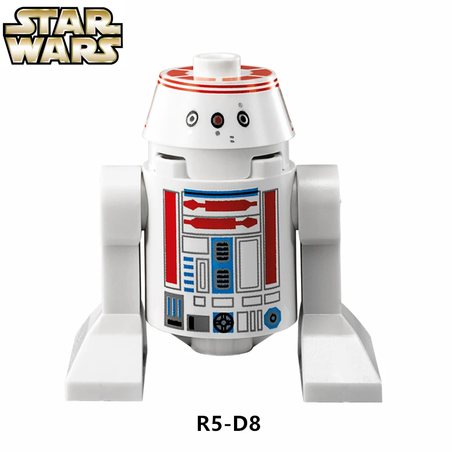 Kopen SingleSale STER OORLOG R5 D8 astromech Droid C3PO Force Wekt minifig Monteren Model Bouwstenen Kinderen Leren Speelgoed