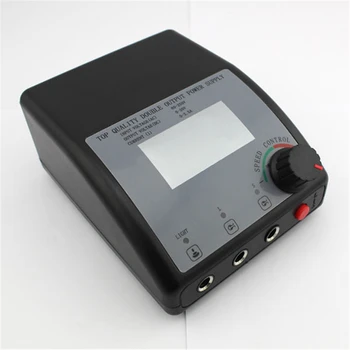 

Tattoo High-Quality Tattoo Machine Supplies Newest Dragon Lcd Dual Tattoo Gun Power Supply Footwitch Hot Sale