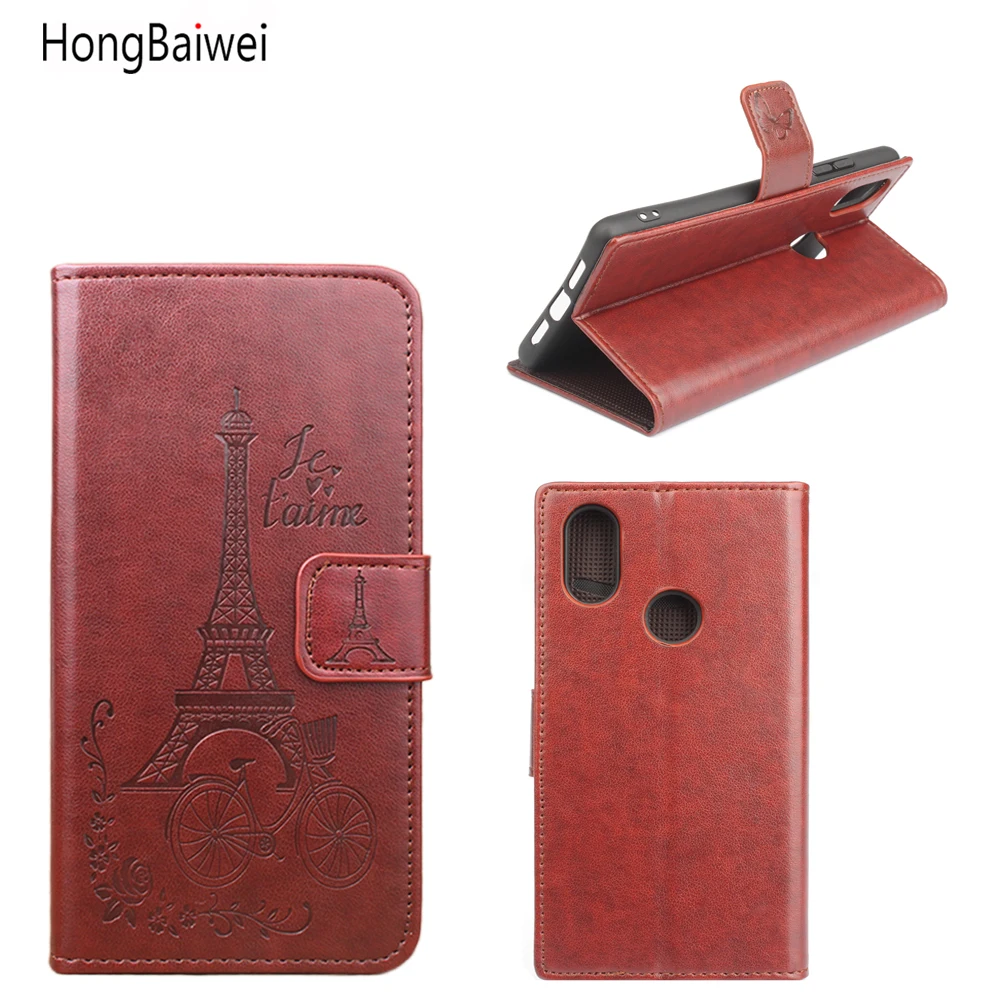 

Embossing Leather Case For Xiaomi 8 SE Case Left Right Flip Case Shell For Xiaomi8 SE Cover Phone Cases Funda Bags Coque