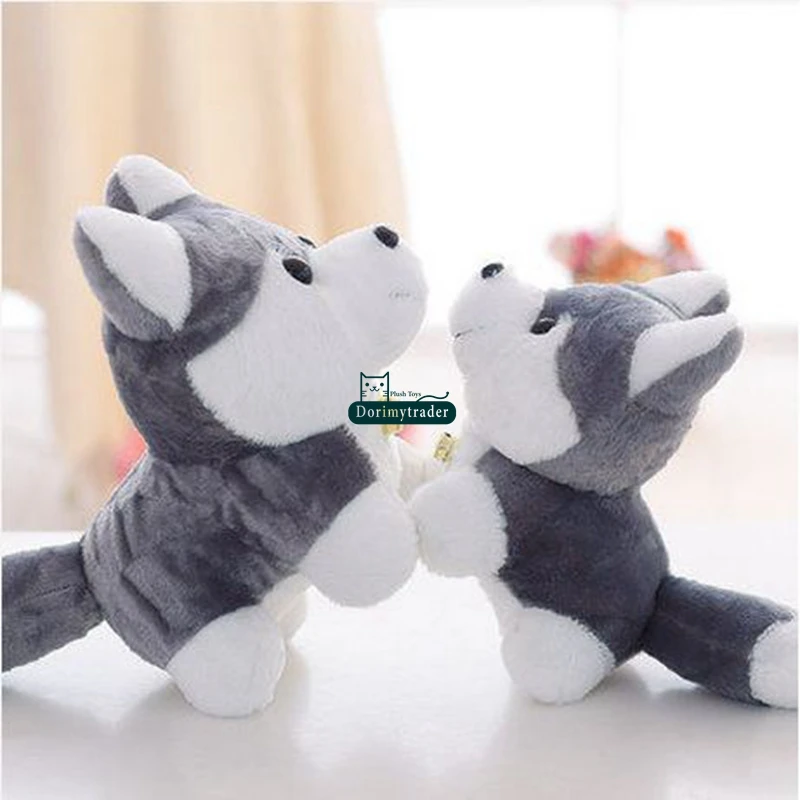 Dorimytrader 90cm Giant Simulated Animal Husky Plush Toy 35'' Large Stuffed Cartoon Dogs Doll Kids Play Toy Baby Present DY61509 (5)