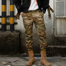 Новые MC камуфляжные альпинистские брюки мужские армейские вентиляторы для тренировок на открытом воздухе из хлопка, тактические брюки для маленьких ног