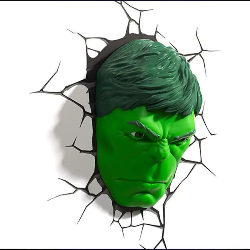 7 Avengers Infinity War Superhero Robert Bruce Banner Hulk Head