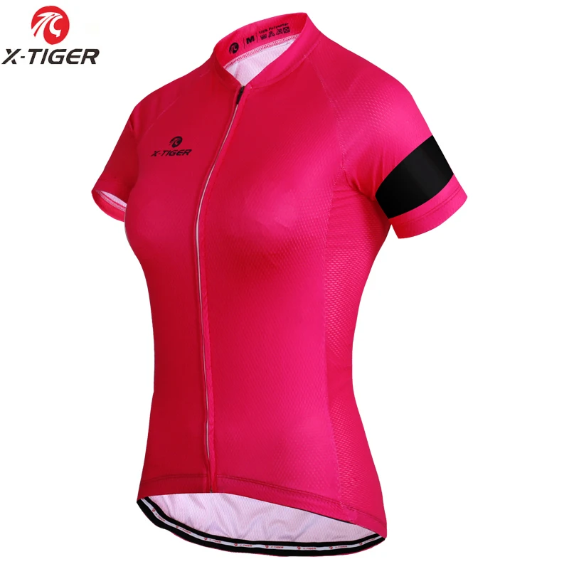 X-Tiger Женская велосипедная Джерси наивысшего качества летний костюм для езды на горном велосипеде велосипедная одежда Maillot Ropa Ciclismo Одежда для велогонок - Цвет: as picture