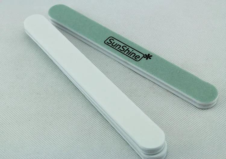 2PCS Professional Nail Buffer 2 sided Acrylic Nail File Buffing Sanding