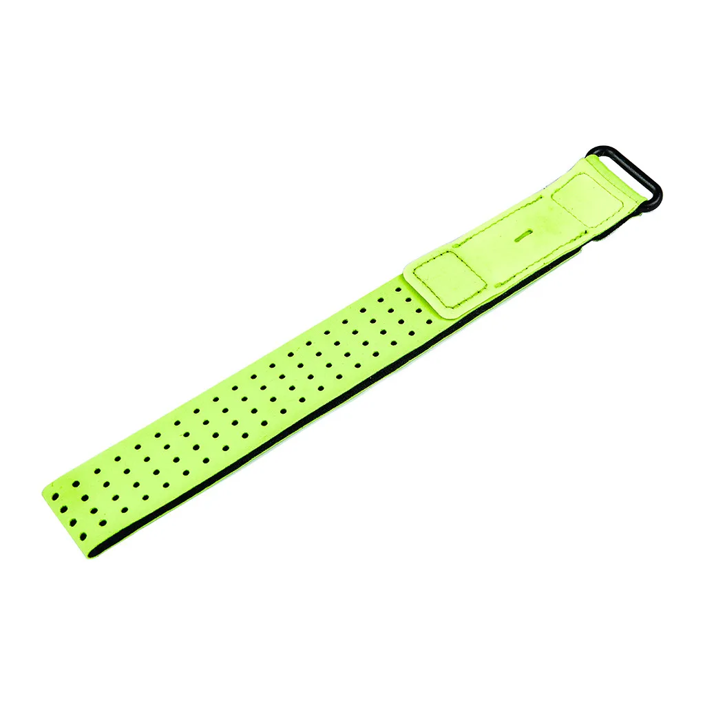 Флуоресцентные спортивные часы ремешок на запястье для Fitbit/Charge 2/Charge 3/Inspire/Alta HR Длина 46 см#595 - Цвет: Зеленый