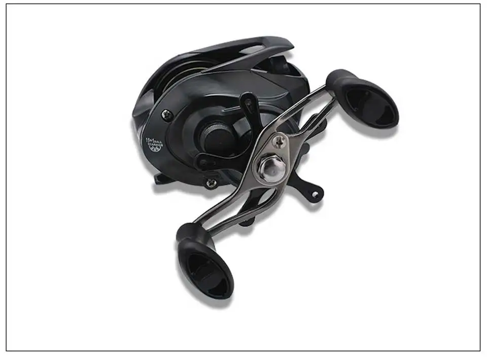 Carretel de Pesca Relação de Borracha Lidar com Carretilhas de Pesca Baixo Perfil Baitcasting Baitcast 1 Antiderrapante 222g 7.1: 13 Cheap Carretilhas de pesca