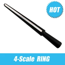 Пластиковое кольцо Размер палочка, 4 весы измерительная палка EUR/US/JAPAN/HK& кольцо tsk измерительный инструмент