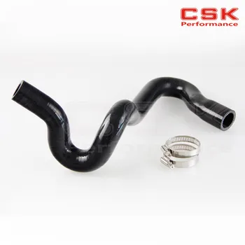 

Turbo Silicone hose Intercooler hose For Audi A4 1.8T Quattro B5 1.8L black + two clamps