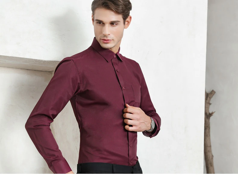 Осенняя классическая мужская полосатая рубашка с длинным рукавом, мужская деловая официальная офисная рубашка размера плюс 7XL, мужские Смарт повседневные рубашки