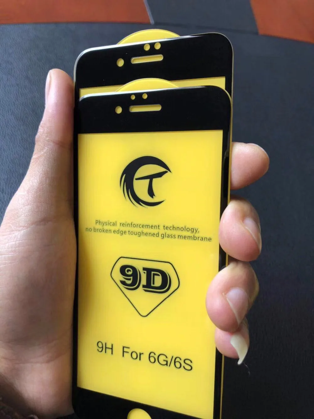 9D 9H Full Cover 5D Screen Protector For iPhone 6 6s 7 8 Plus Tempered