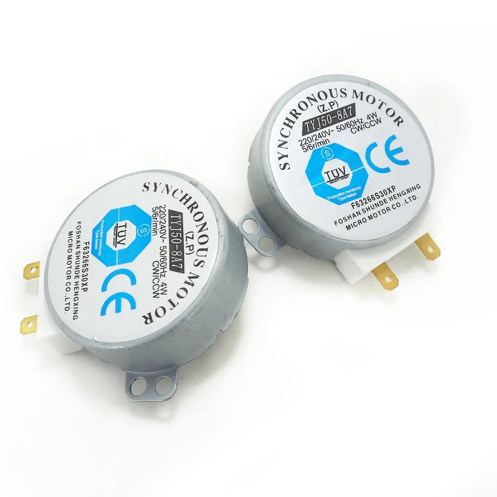  TYJ50-8A7 AC 220V 240V Microwave Turntable Turn Table micro Moto Synchronous Motor foshan shunde he
