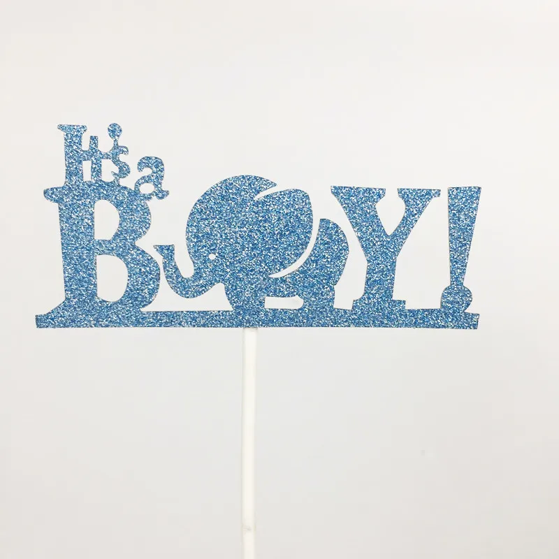 Ynaayu/1 шт., топпер для торта «It is Boy», «It is Boy», «Baby Born Shower», «Birhtday», вечерние топперы для торта, золотые топперы для торта, вечерние топперы - Цвет: Бургундия