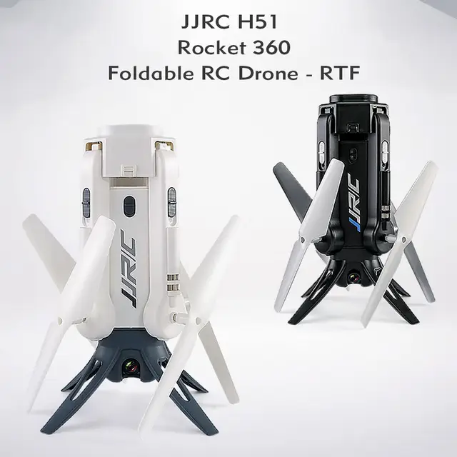 jjrc h51 rocket 360 foldable rc drone