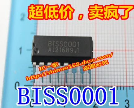 20PCS BISS0001 human body infrared alarm DIP-16 new original |