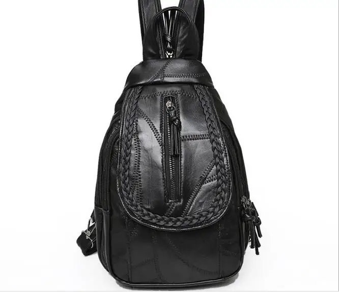 

Women Backpack High Quality Youth Leather Backpacks for Teenage Girls Female School Shoulder Bag Backpack mochila FR437
