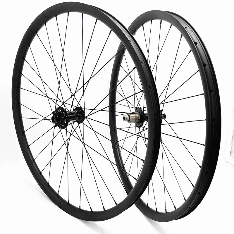 29er карбоновые mtb колеса XC AM DH 35x25 мм симметричный карбоновый диск колесная пара boost