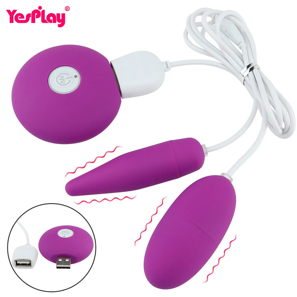 Vibrator Egg Remote Control USB Charging Female Masturbation Clitoris Nipple Stimulation Adult Sex Toys for Women