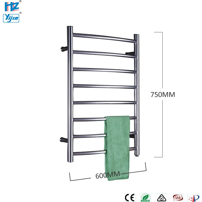 304 Электрический Полотенцесушитель с подогревом из нержавеющей стали более теплый стеллаж полотенцесушитель аксессуары для фена набор для ванной комнаты нагревательные элементы TW-RC5