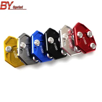 

For BMW S1000RR S1000 RR HP4 2009 2010 2011 2012 2013 2014 Motorcycle CNC Kickstand Foot Side Stand Extension Pad Support Plate
