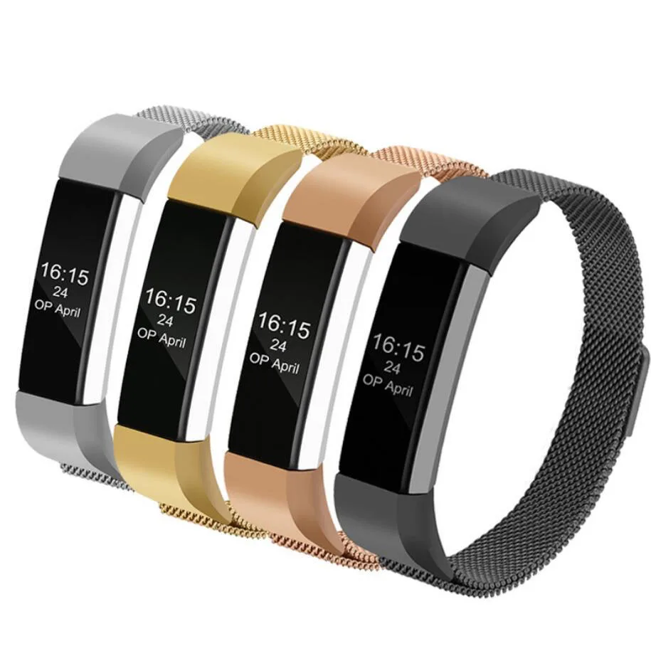 

SANYU Milanese Loop Band For Fitbit Alta Stainless Steel Watchbands Belt Fitbit Alta HR Replacement Metal Wristwatch Bracelet