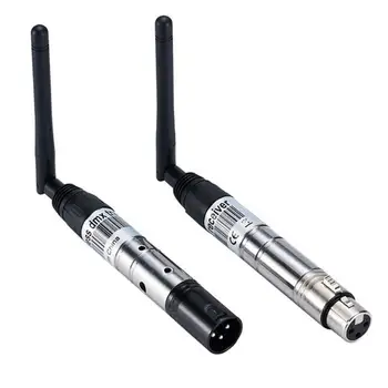 

DMX512 Wireless Receiver or Transmitter Laser Light Controller Receiver or Transmitter 2.4G for LED Stage LED Light EU/US Plug