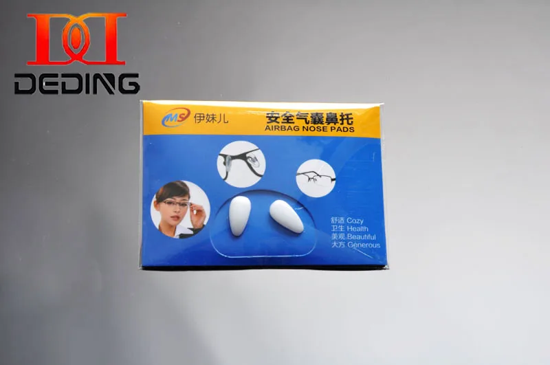 

DEDING Heart-shape Ceramics Anti-slip Multicolor Airbag Nose Pads For Glasses Frame Oculos de Ceramics Almofadas Nariz DD1072