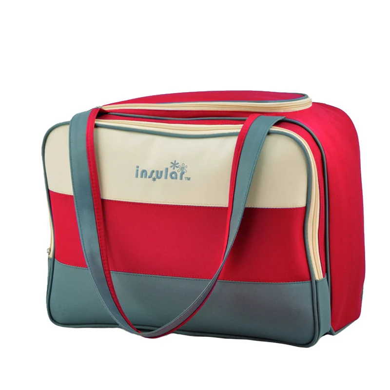 Baby Nappy Durable Maternity Bags Large Multifunctional Mummy Diaper Handbag Waterproof Messenger Baby Care Stroller Bag BB6056 (5)