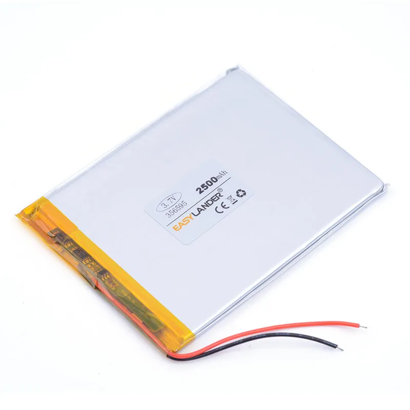 356595 3 7 V 2500mAh литий-полимерный аккумулятор планшета для планшетных ПК MID PDA