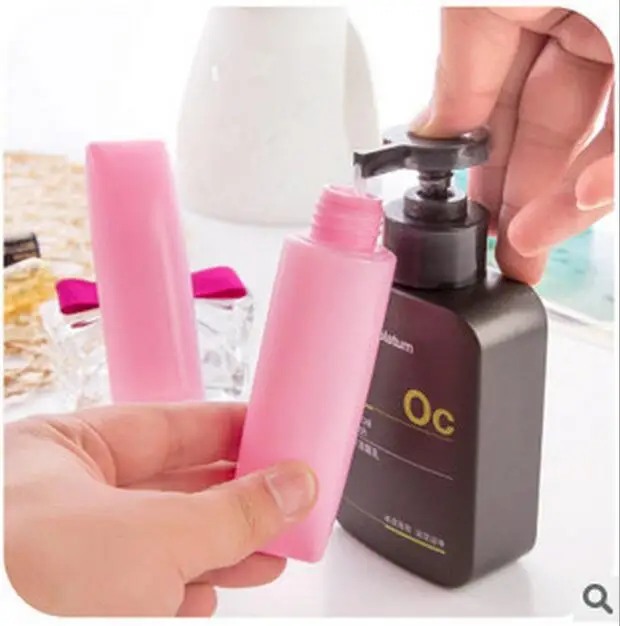 15pcs 12cm Cosmetic Travel Tube Squeeze Bottle Shampoo Shower Packing