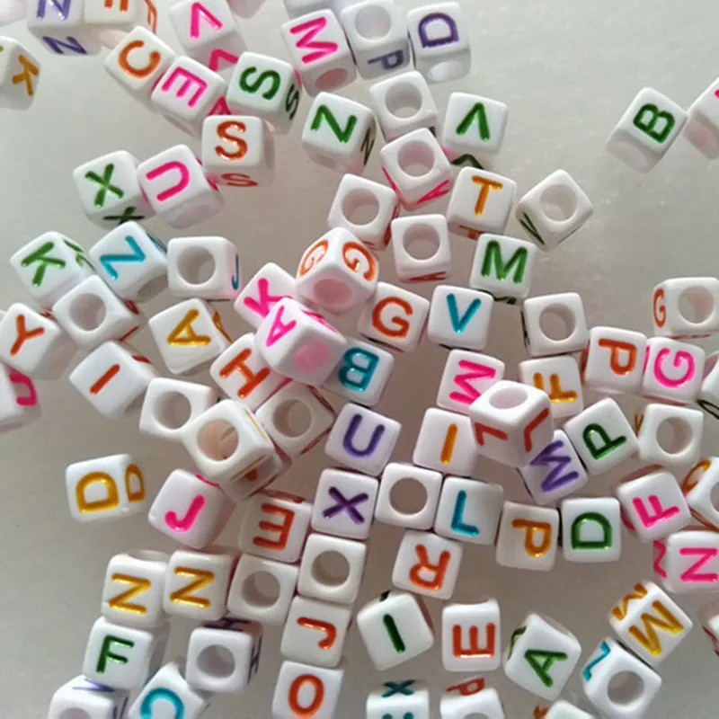 

100 pieces girls gifts kids beads for children letter perles enfant creative crafts accessories jewelry kralen kind diy7 years