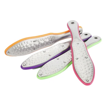 

Stainless Steel Foot File Dual Sided Diamond Coated Pedicure Tools Foot File Nail Rasp Hard Dry Skin Remover 26cm