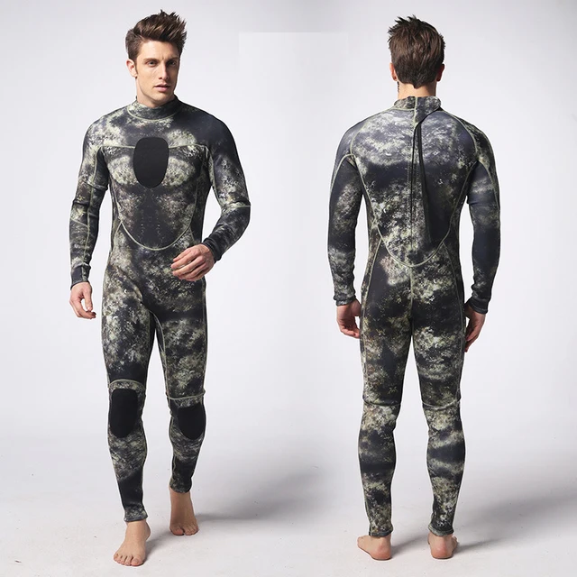 Buy Camouflage 3MM Neoprene Wetsuits Men Neoprene