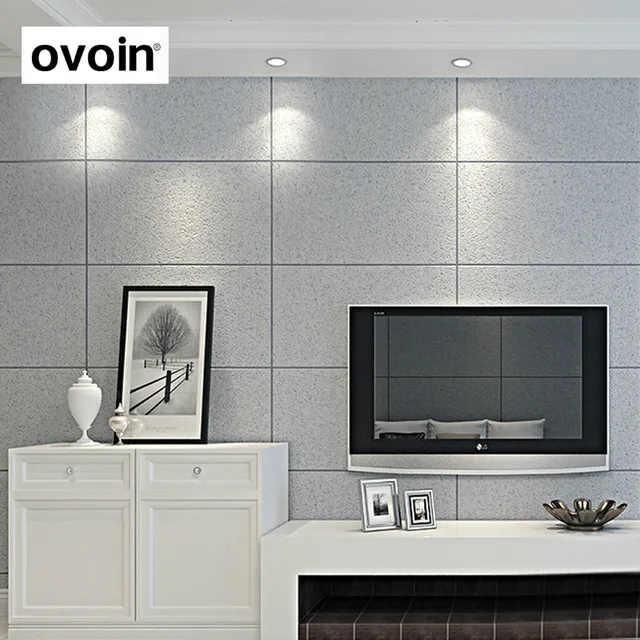 White Grey Beige Embossed Faux Natural Stone Wallpaper Brick White Grey Beige Embossed Faux Natural Stone Wallpaper Brick Large Tile Lattice Wall