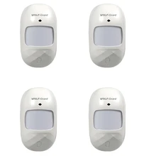 4 x Wolf-Guard беспроводной Широкоугольный PIR датчик движения Детектор анти-свет для домашней охранной сигнализации 3g/GSM сигнализация панель