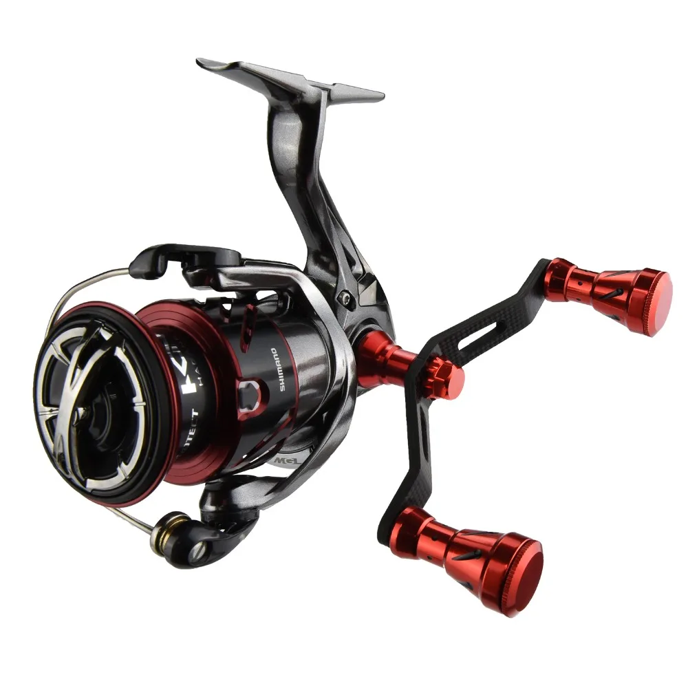 Piscifun двойная ручка для SHIMANO STRADIC CI4 Стелла биомастер TWINPOWER ULTEGRA DAIWA FUEGO EXIST TATULA спиннинговая Рыболовная катушка