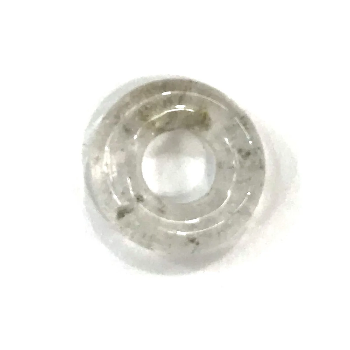 Натуральный Камень Подвески Кристалл Агаты ожерелье кулон для изготовления ювелирных изделий хорошее качество Размер 15 мм - Metal color: clear quartz