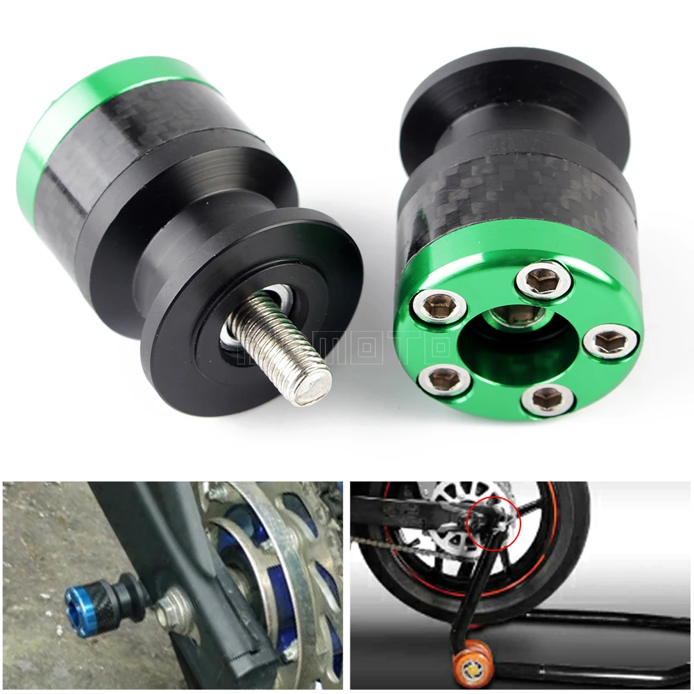 Motorcycle Swingarm Sliders Spools For Kawasaki ninja z1000sx ZX6R