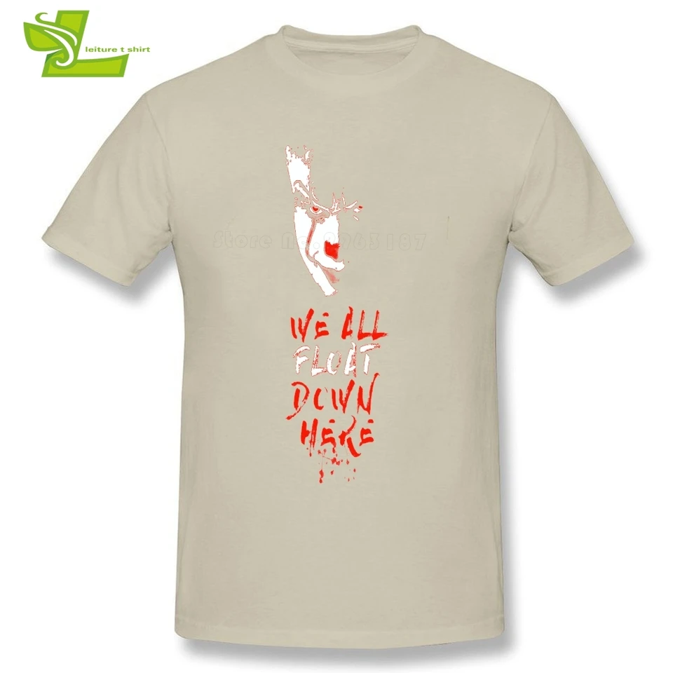 Pennywise T Shirt Pria Baru Datang Sederhana Tshirt Keren Custom Made Longgar Pria Pendek Lengan O Leher Dengan Harga Murah Ayah Tee Badut T Shirt T Shirt Mencool Tshirt Aliexpress